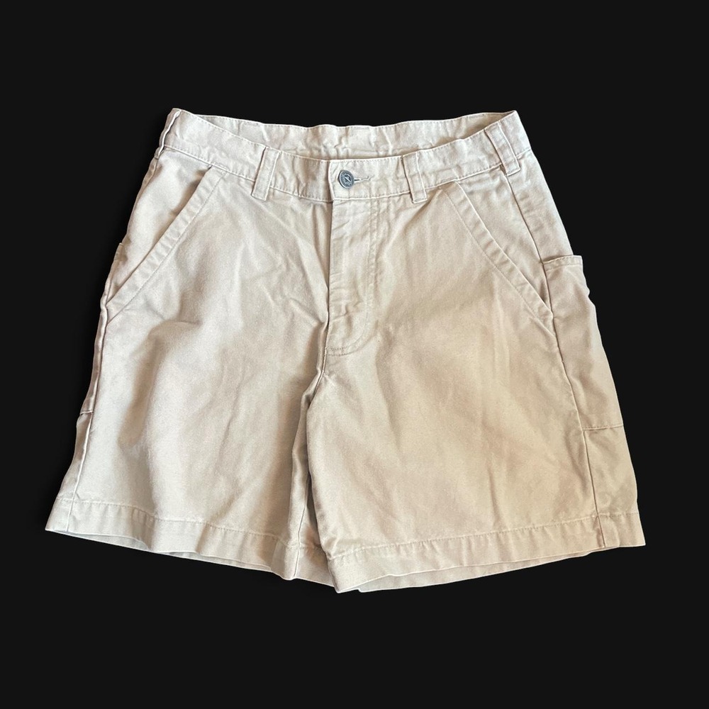 Patagonia Tan chino shorts with a relaxed fit, size W 0-2